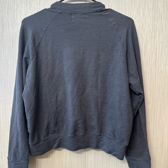 Monrow Gray Zip-Up Jacket size M - Picture 3 of 5